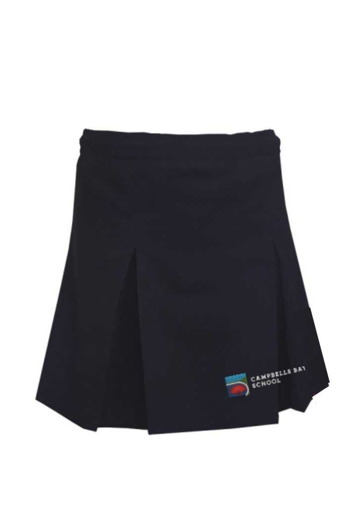 Campbells Bay School Skirt Navy Kids
