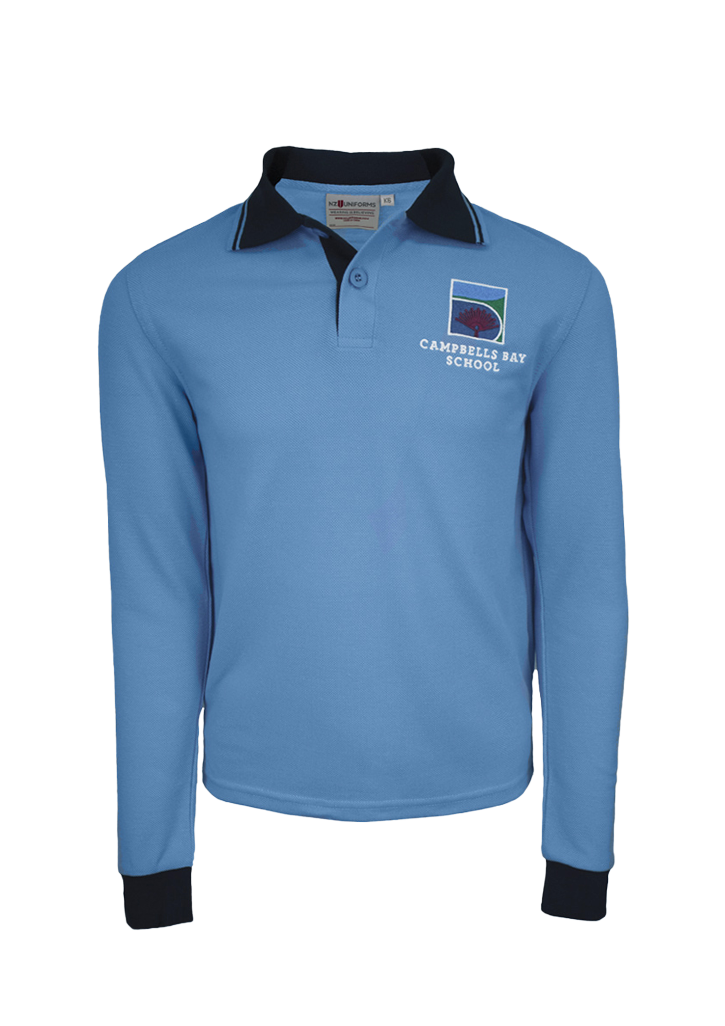 CBS Long Sleeve Polo Shirt