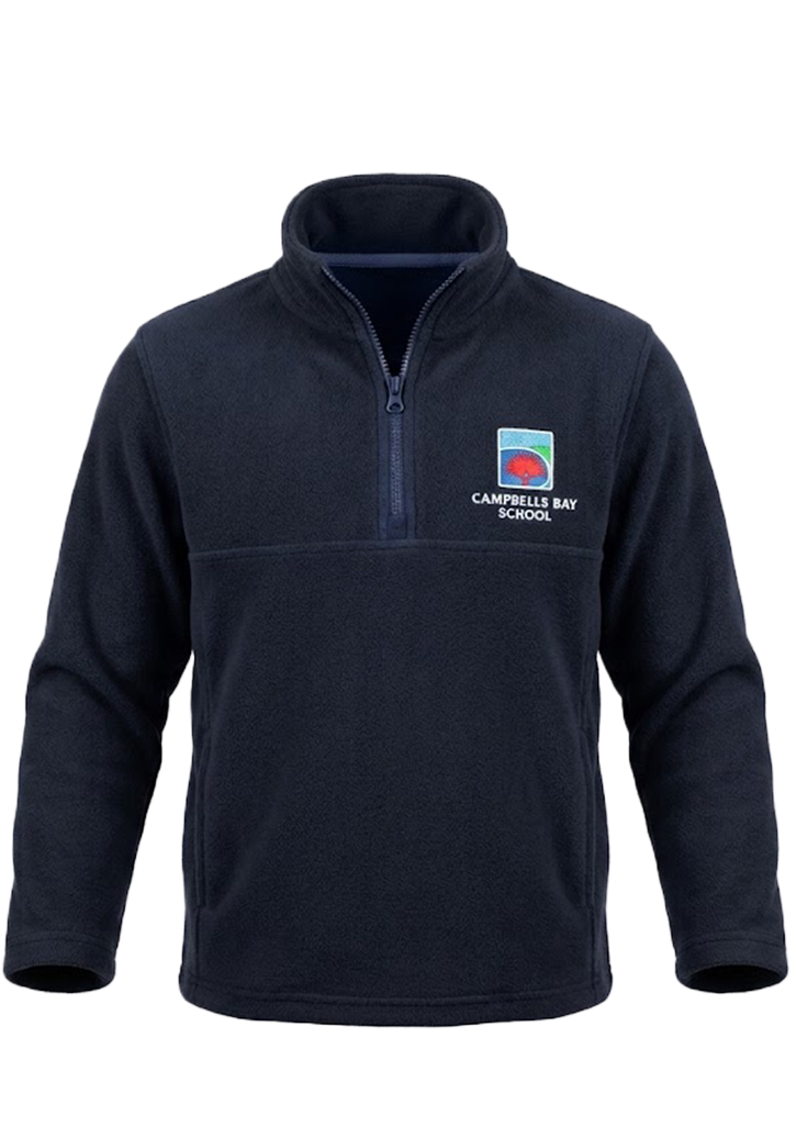 Campbells Bay School Fleece Midnight Navy